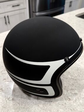 Fly Racing Open Face Motorcycle Helmet – Medium – DOT Certified – Clean